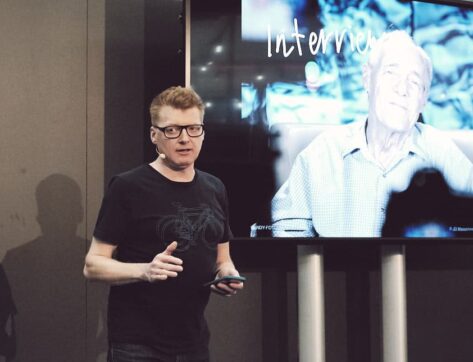 Messevortrag zum Thema mit dem Smartphone selber Fotos und Videos produzeren. Auf der Biofach in Nürnberg