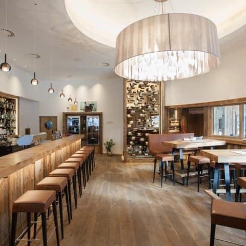 restaurant fotografie die essgalerie in der flachau. moderne innenarchitektur