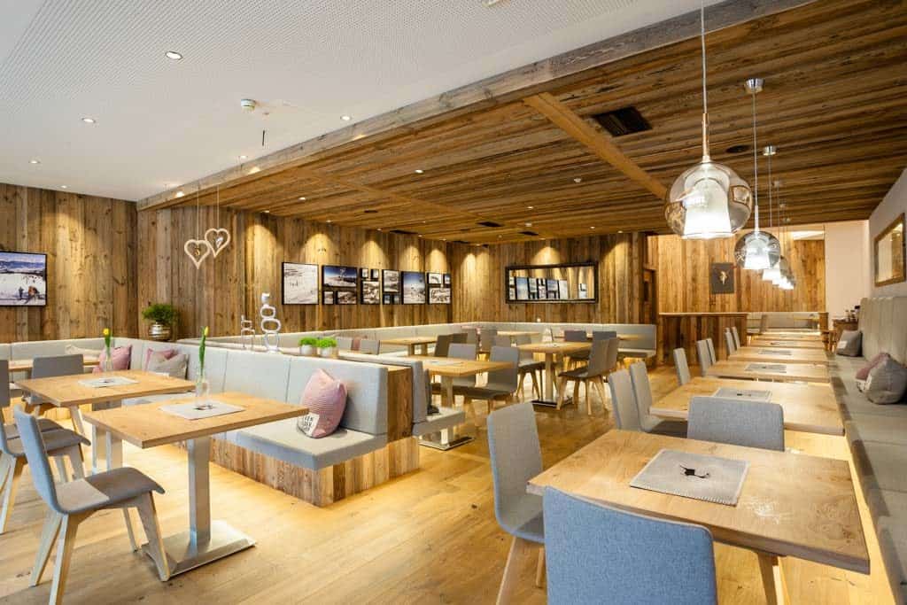 hotelfotografie salzburg, interior und innenarchitektur hotel central in der flachau