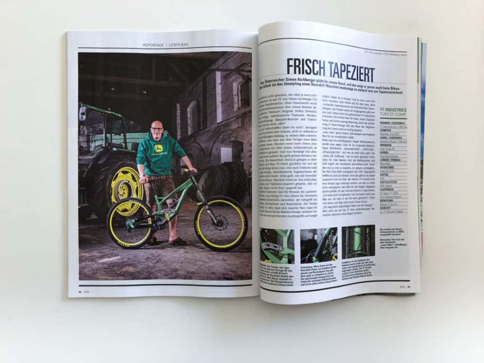 Editorial Fotografie für Bike Magazin